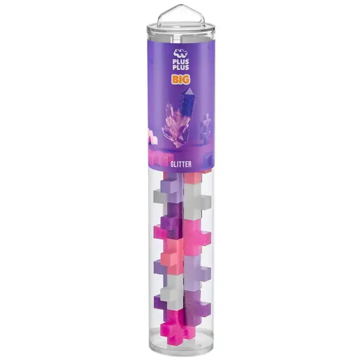 Plus Plus BIG 15 pc Tube - Glitter