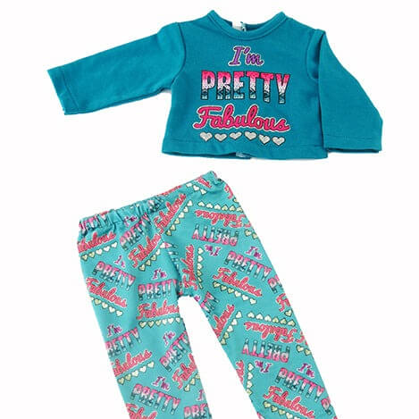 Pretty Fabulous Pant Set for 18" Dolls
