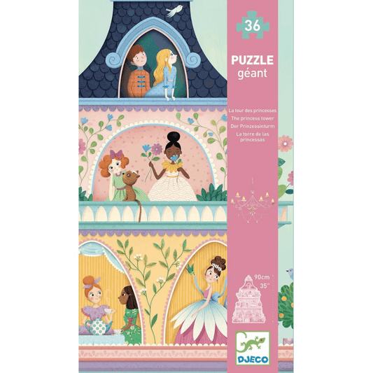 Princess Tower Giant Floor Puzzle - 36pc