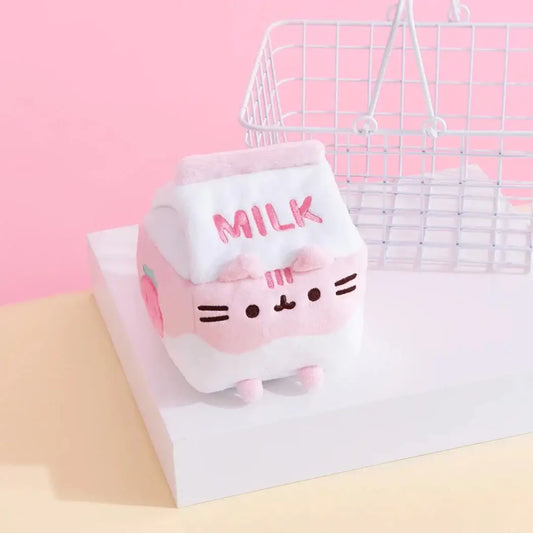 Pusheen Strawberry Milk Sips Plush