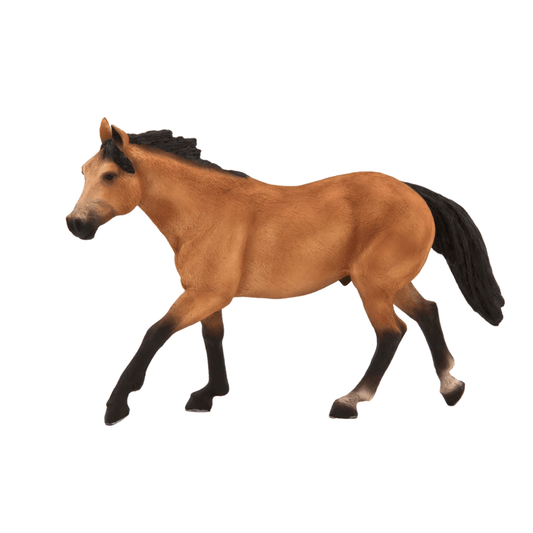 Quarter Horse Buckskin Figure