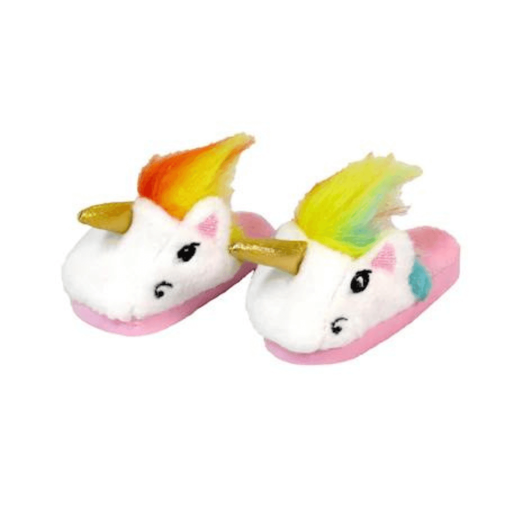 Rainbow Unicorn Slippers 18" Doll