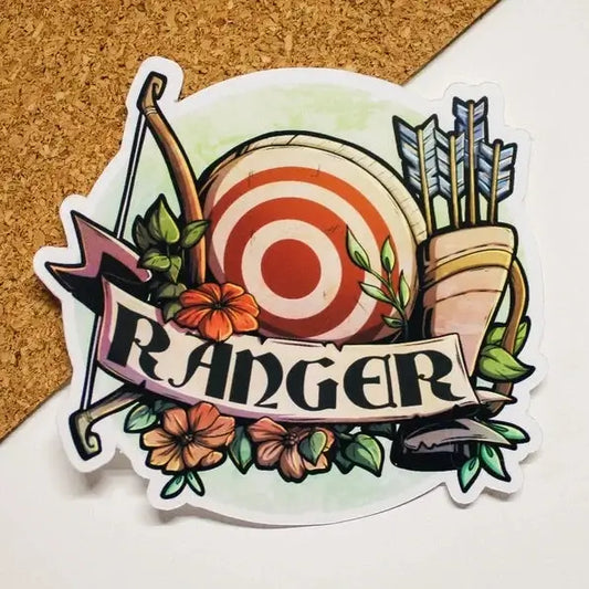 Ranger Class RPG Sticker