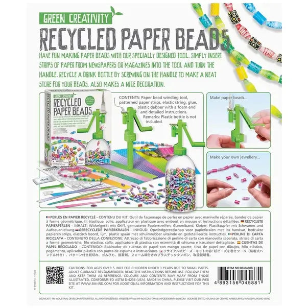 4M Recycled Paper Beads DIY Craft Kit