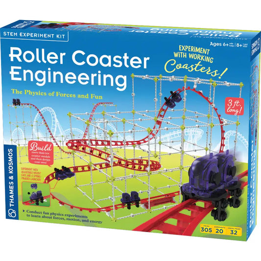 Roller Coaster Engineering STEAM Building Set