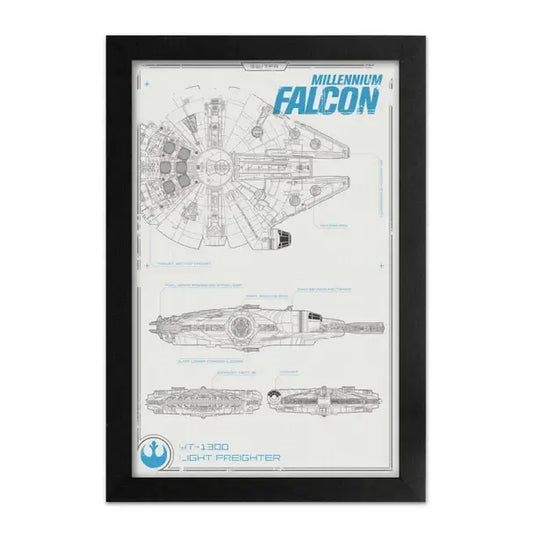 Star Wars - Millennium Falcon Framed Print