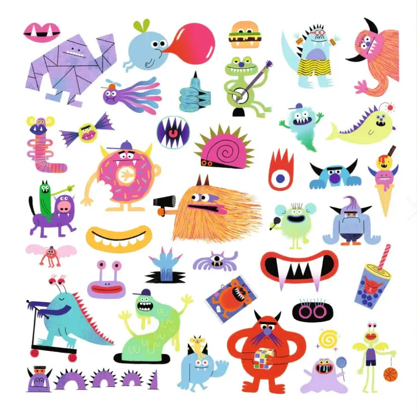 Stickers Monsters