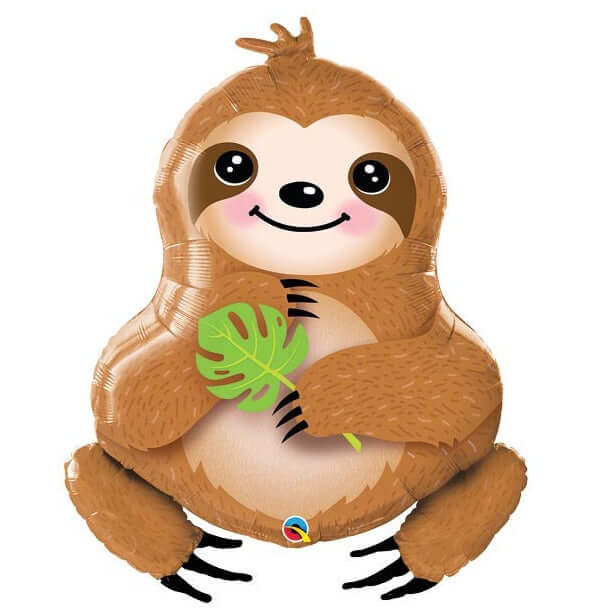 39" Sweet Sloth Shape Balloon