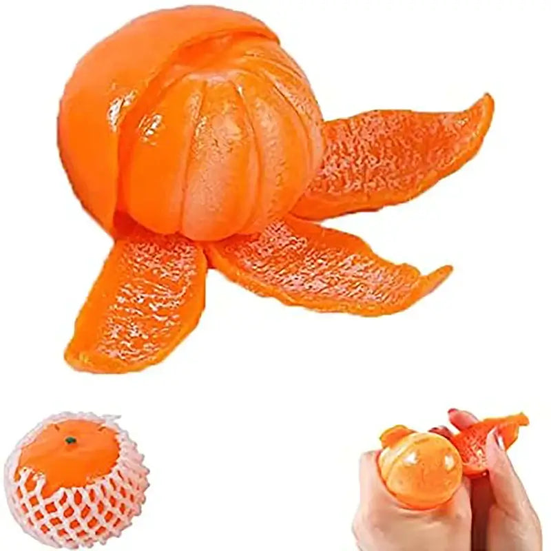 Tangerine Cutie Peeling Fidget Toy