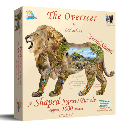 The Overseer 1000 Piece Shape Puzzle