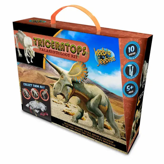 Triceratops Paleontology Dig Kit