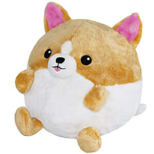 Undercover Squishable Corgi in Santa Plush