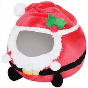 Undercover Squishable Corgi in Santa Plush
