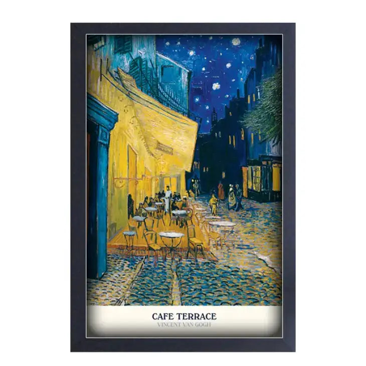 Van Gogh - Cafe Terrace Framed Print