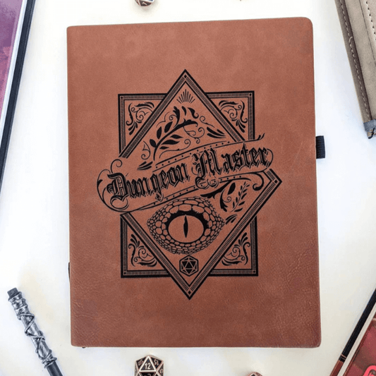 Vintage Dungeon Master - Vegan Leather Journal