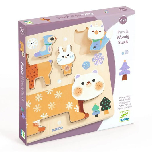 Puzzlo WoodyStack Wooden Puzzle