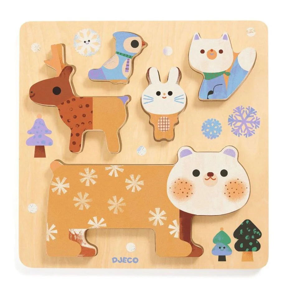 Puzzlo WoodyStack Wooden Puzzle