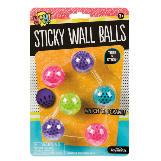 Yay! Sticky Wall Balls