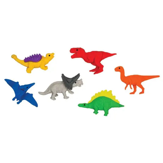 The Lost Age Dinosaur Erasers