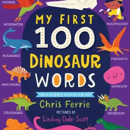 My First 100 Dinosaur Words Board Book