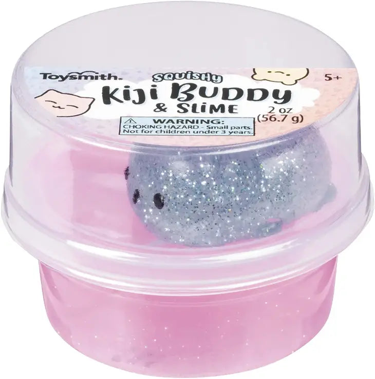 Squishy Kiji Buddy & Slime, Assorted Colors