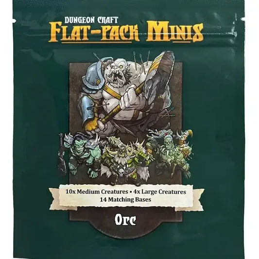 Flat Pack Miniatures Orc Party