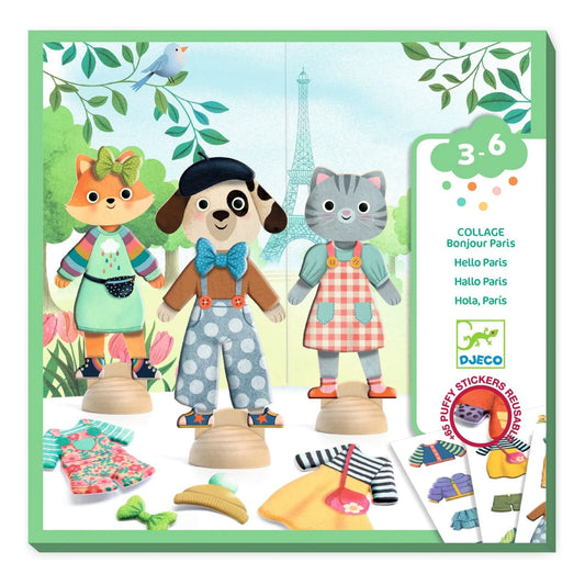 Collage Bonjour Paris