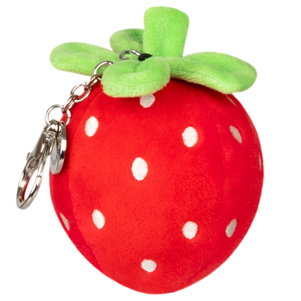 Micro Squishable Comfort Food Strawberry Keychain