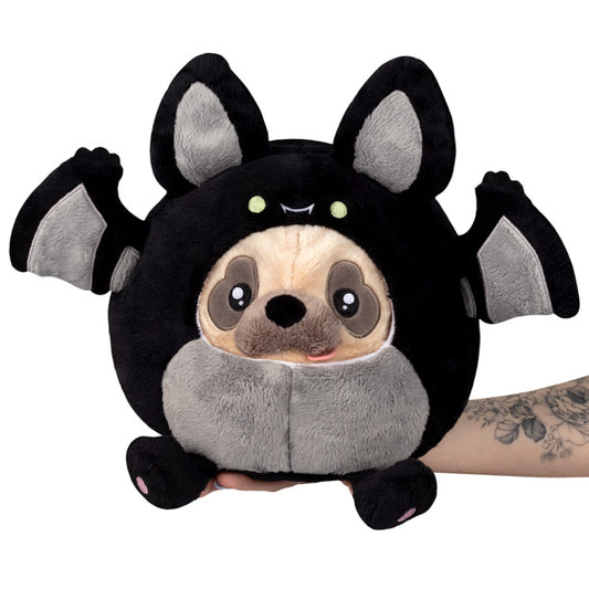 Undercover Squishable Pug in Bat Plush