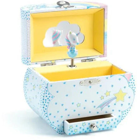 Unicorn Dreams Musical Treasure Box