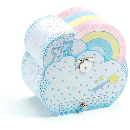 Unicorn Dreams Musical Treasure Box