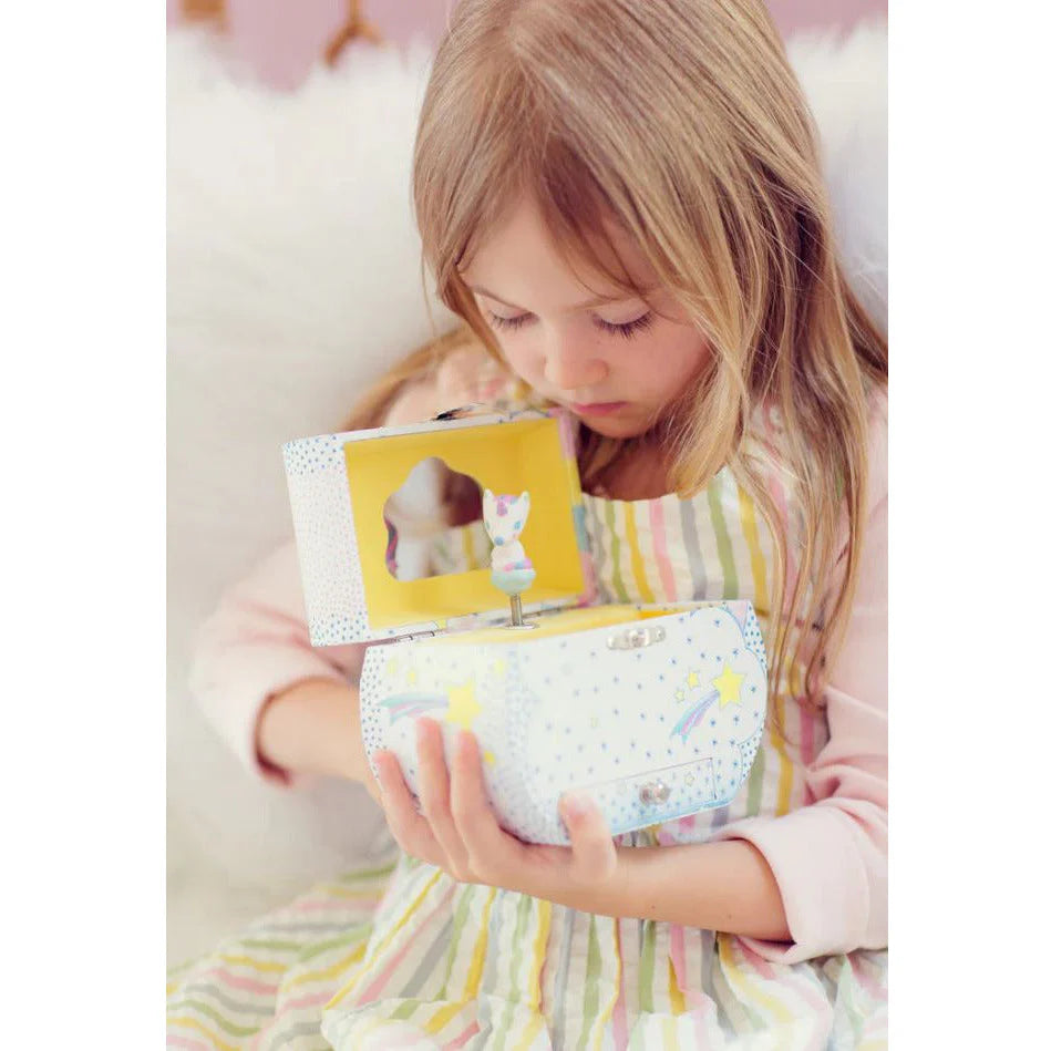 Unicorn Dreams Musical Treasure Box