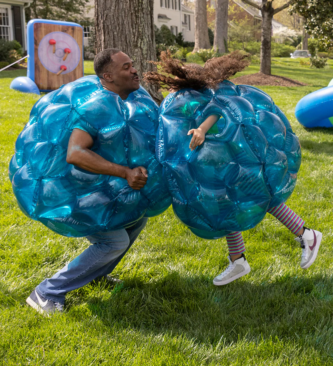 Inflatable Buddy Bumper Balls, Set of Two