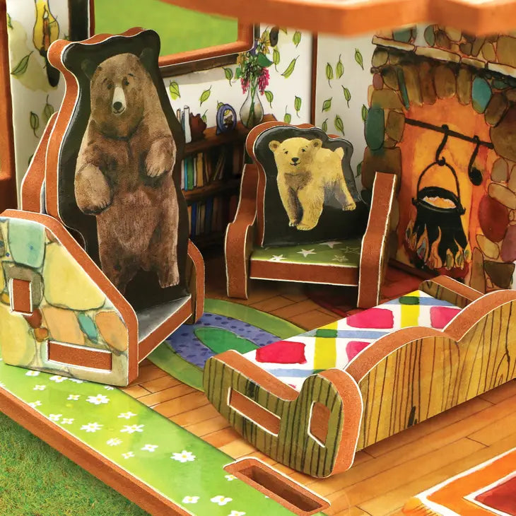 Goldilocks and the Three Bears Book and Play Set
