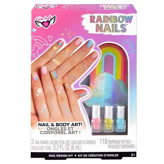 Rainbow Nails Design Kit