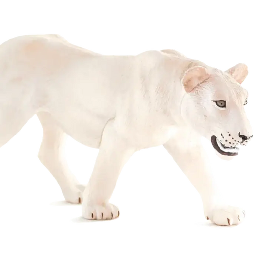 White Lioness Figure
