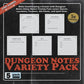 Dungeon D&D Sticky Notes - Variety Pack