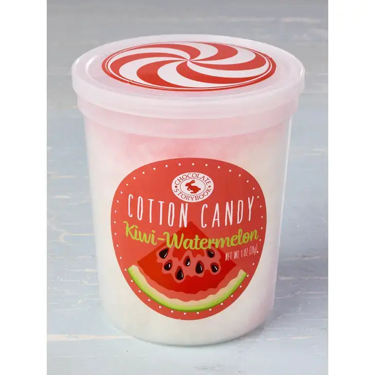 Kiwi-Watermelon Cotton Candy