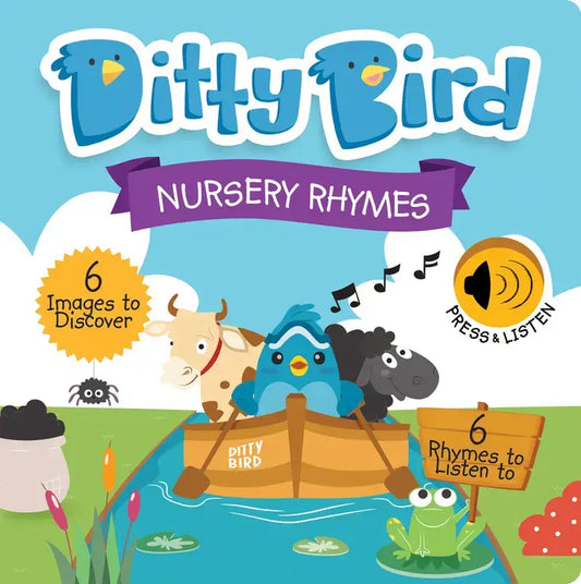 Nursery Rhymes - Ditty Bird Sound Book