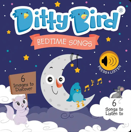 Bedtime Songs - Ditty Bird Song Books