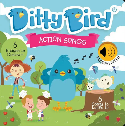 Action Songs - Ditty Bird Sound Board Book