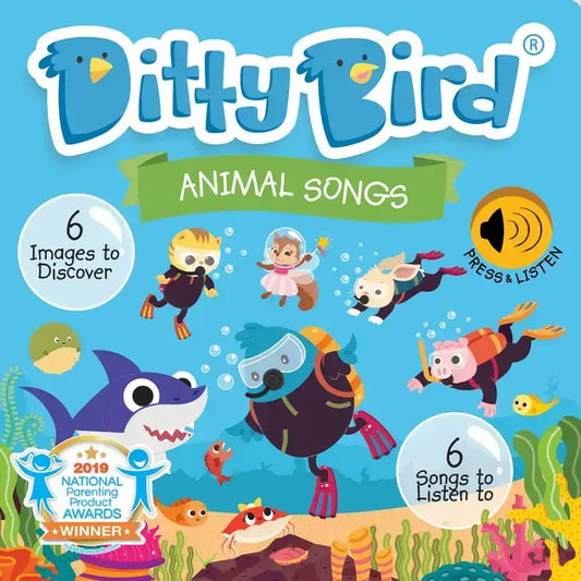 Animal Sounds - Ditty Bird Sound Board Book