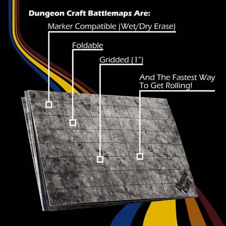 BattleMap: City battle map for tabletop role playing games