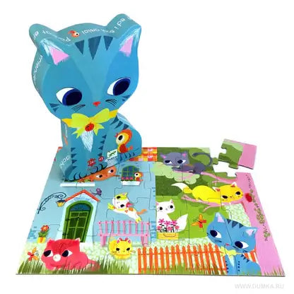 Pachat and His Friends Silhouette Puzzle 24pc