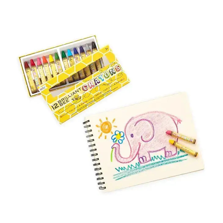 Brilliant Bee Crayons Art Supplies