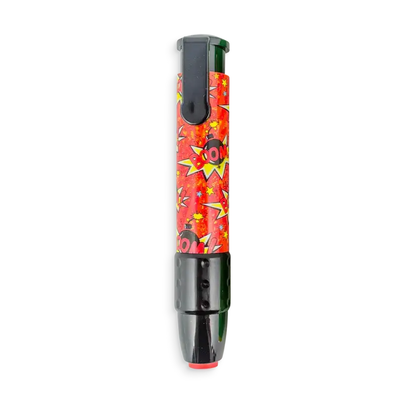 Comic Attack Clickit Erasers