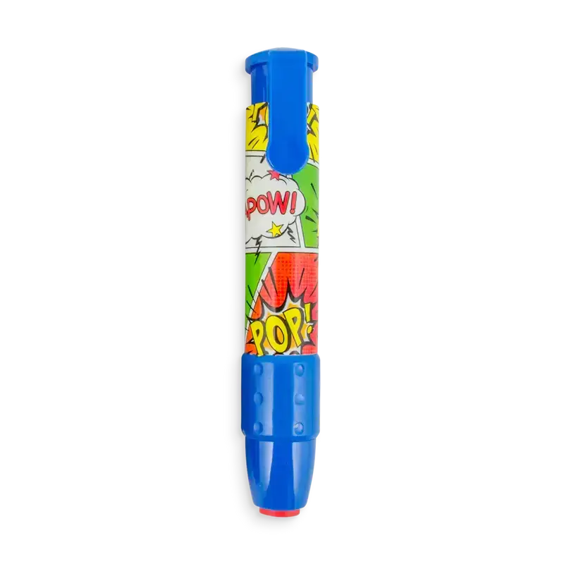 Comic Attack Clickit Erasers