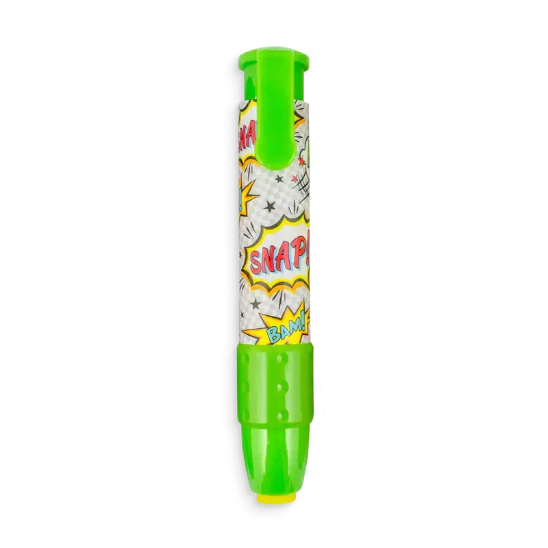 Comic Attack Clickit Erasers