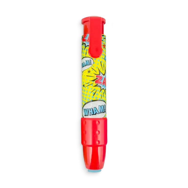 Comic Attack Clickit Erasers
