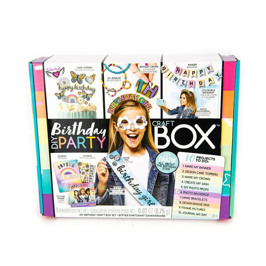 DIY Birthday Party Ultimate Craft Box